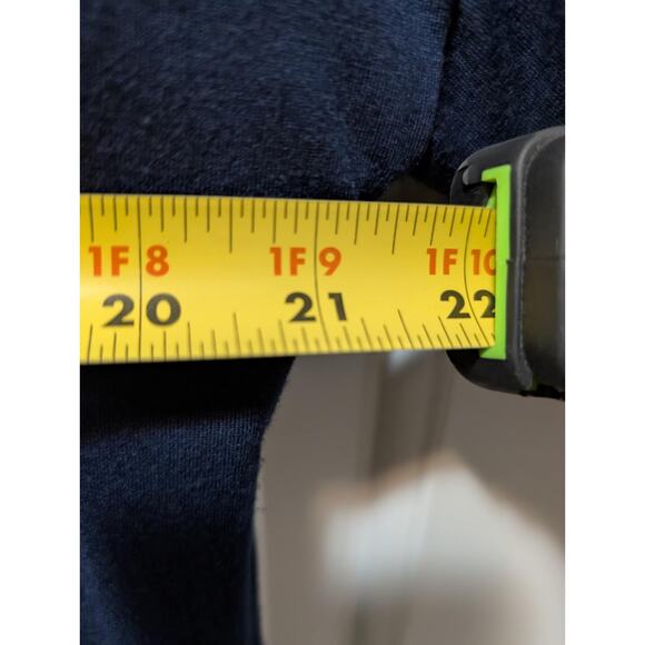 Navy Blue Sequin Glitter Angel Wings Fitted Short Sleeve Maxi Dress Size M - Picture 9 of 10